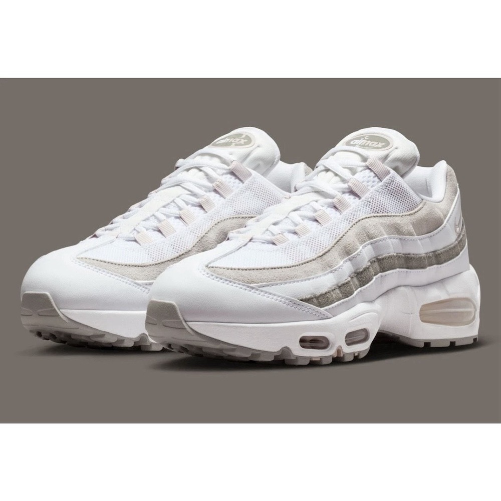 Nike Air Max 95 OG Big Bubble White Pearl Grey IB6396-102 Women Sz 10